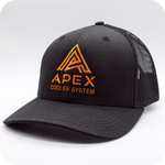 APEX Orange Logo Cap | Black - Apex Cooler System