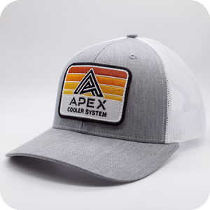 
                  
                    APEX Patch Cap | Gray & White - Apex Cooler System
                  
                
