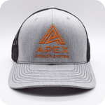 APEX Orange Logo Cap | Gray & Black - Apex Cooler System