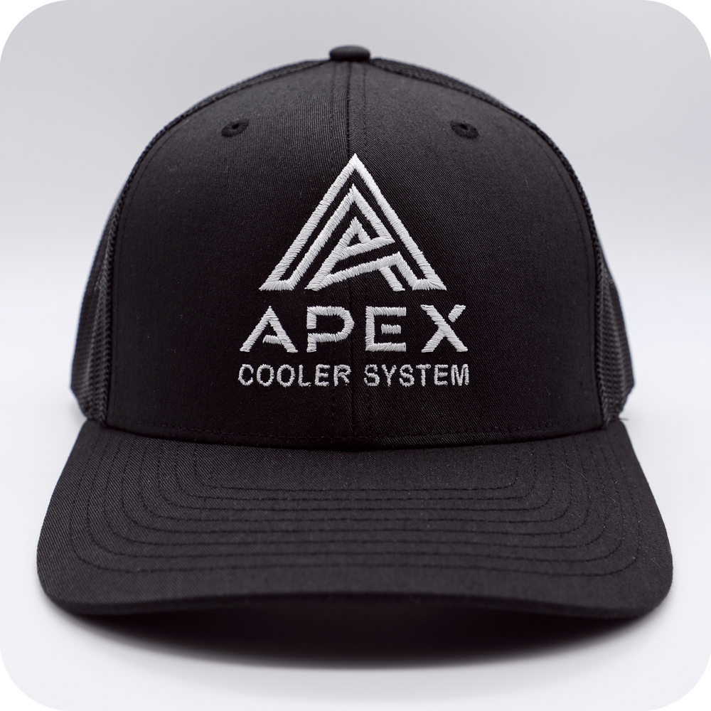 
                  
                    APEX Logo Cap | Black - Apex Cooler System
                  
                