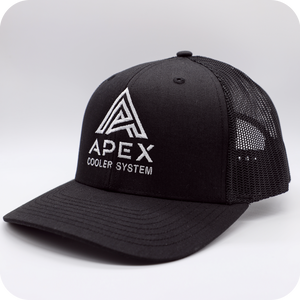 
                  
                    APEX Logo Cap | Black - Apex Cooler System
                  
                