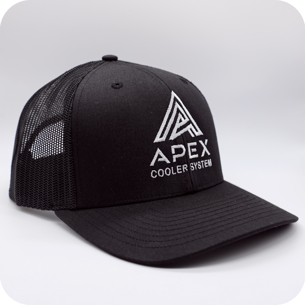 
                  
                    APEX Logo Cap | Black - Apex Cooler System
                  
                