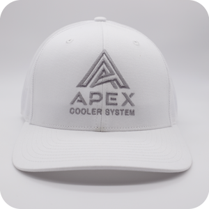 
                  
                    APEX Logo Cap | White - Apex Cooler System
                  
                