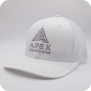 
                  
                    APEX Logo Cap | White - Apex Cooler System
                  
                