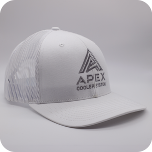 
                  
                    APEX Logo Cap | White - Apex Cooler System
                  
                