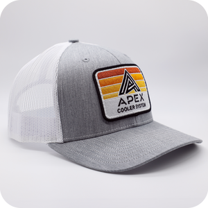 
                  
                    APEX Patch Cap | Gray & White - Apex Cooler System
                  
                